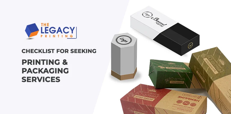 Checklist For Seeking Printing And Packaging Services