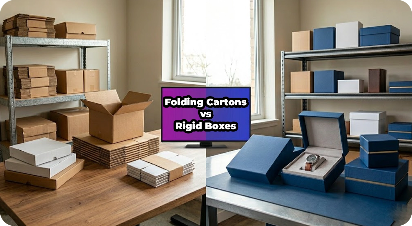 Folding Cartons vs. Rigid Boxes: Which Packaging Style Fits Your Product?