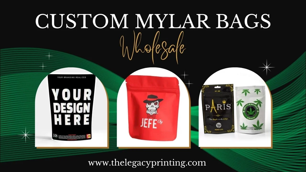 Custom Mylar Bags Wholesale: A Smart Choice for Your Business