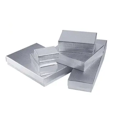 custom silver foil boxes