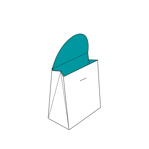 gable bag auto bottom design ready