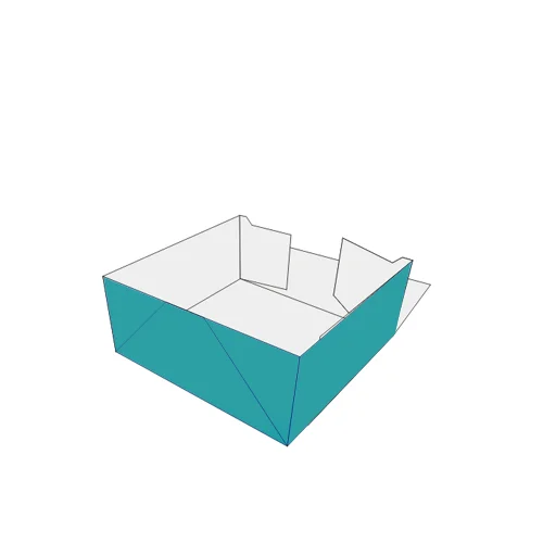 side lock six corner boxes printing