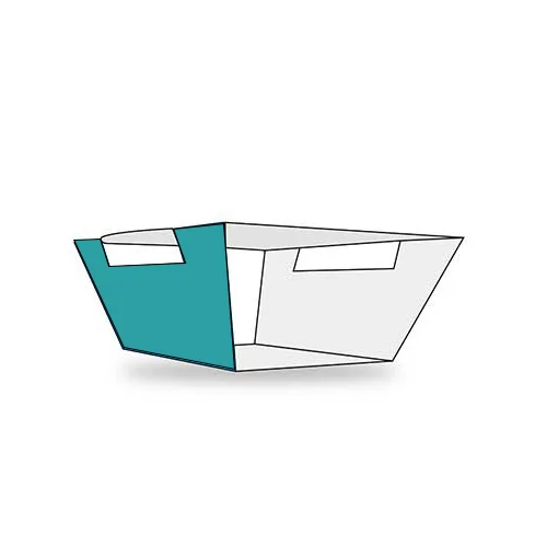 sleeve with tapered side panel